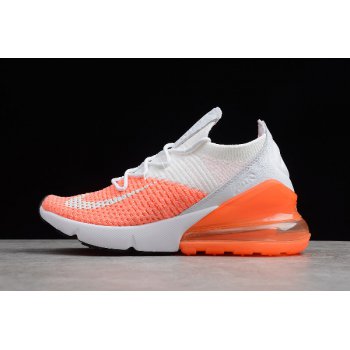 WMNS Nike Air Max 270 Orange White Running Shoes Shoes